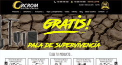 Desktop Screenshot of orcrom.com